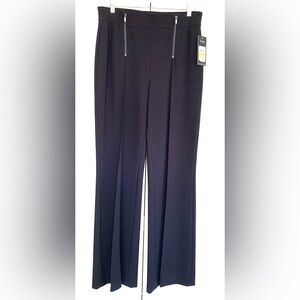 Karl Lagerfeld Paris High Rise Pull-On Ponte Pants